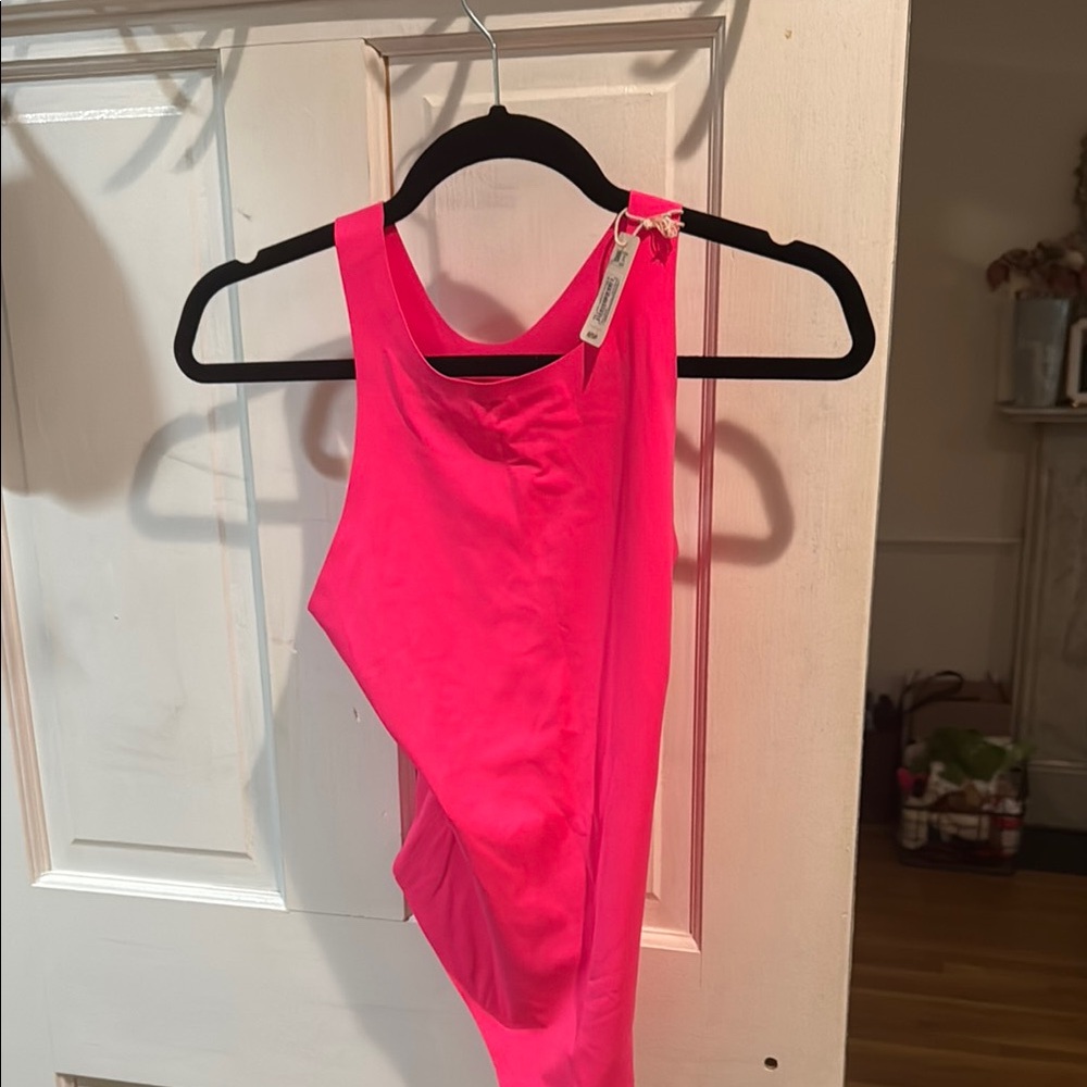 Vibrant Pink Sleeveless Top